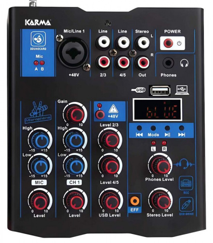 MXW5 KARMA mix s mikrofónmi