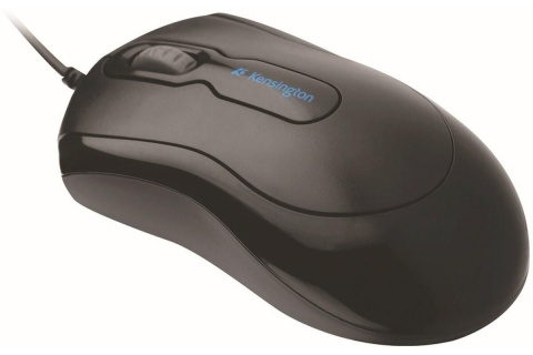 Myš drátová Kensington Mouse in-a-Box® Wired, optická, 3 tlačítka, černá