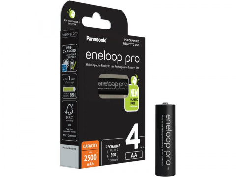 Nabíjecí baterie AA Panasonic Eneloop Pro N 2500mAh Ni-MH 4ks Blistr