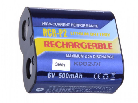 Nabíjecí fotobaterie CR-P2, DL223A Li-Fe 6V 500mAh 3Wh