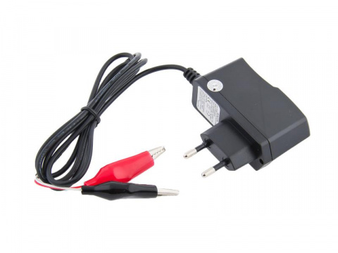 Nabíječka WILSTAR 12V/0,25A pro olověné AGM/GEL akumulátory (1 - 3Ah)