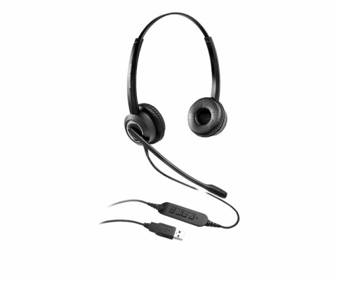 Náhlavní souprava na obě uši Grandstream GUV3000, USB