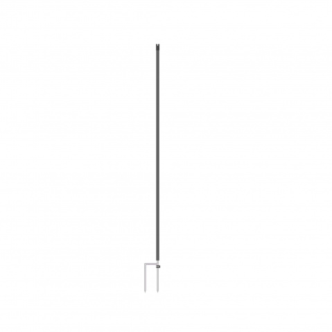 Náhradní podpůrná tyčka STANDARD pro ohradníkovou síť - 112 cm - dvojitý hrot