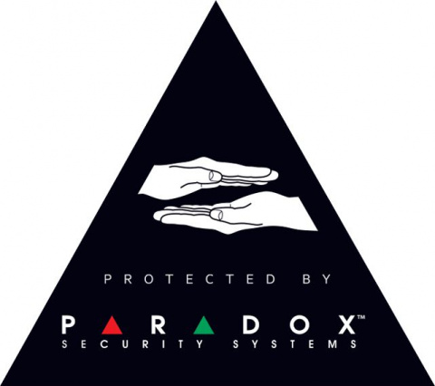 Nálepka "PARADOX" černá - zvenku i zevnitř