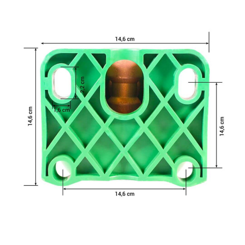 Napáječka misková s trubkovým ventilem, plastová