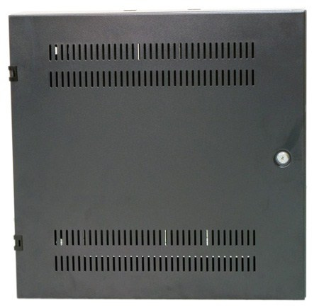 Nástěnný rozvaděč SOHO vertikální 19" 2U+4U, hloubka 17cm, černý