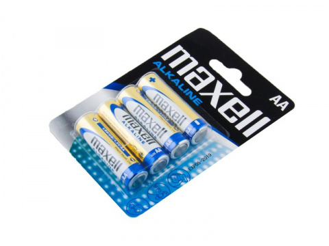 Nenabíjecí baterie AA Maxell Alkaline 4ks Blistr