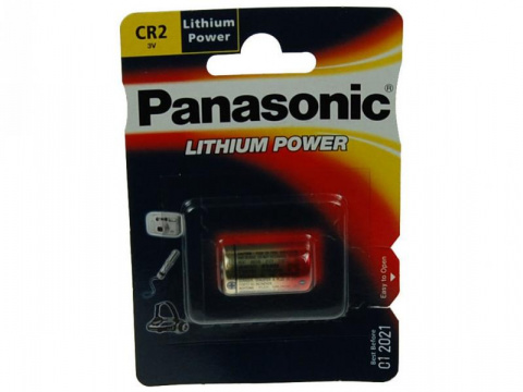 Nenabíjecí fotobaterie CR2 Panasonic Lithium 1ks Blistr