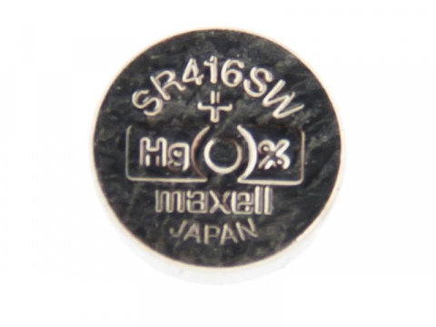 Nenabíjecí knoflíková baterie 337 Maxell Silver Oxide 1ks Blistr