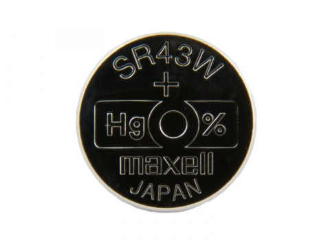 Nenabíjecí knoflíková baterie 386 Maxell Silver Oxide 1ks Blistr