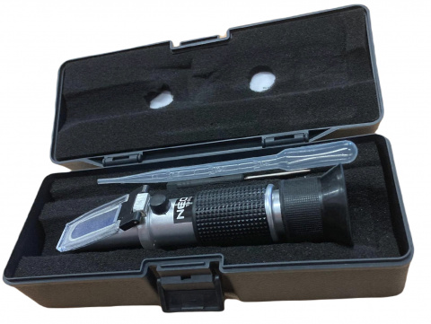 NEO TOOLS Profi Refraktometr chladící kapaliny, tester elektrolytu