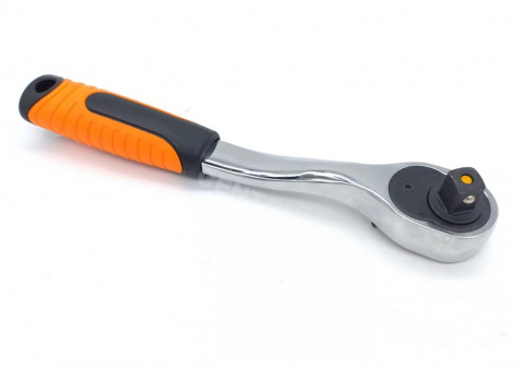 NEO TOOLS Ráčna 1/2" s páčkou, jemný chod 90 zubů, 250mm