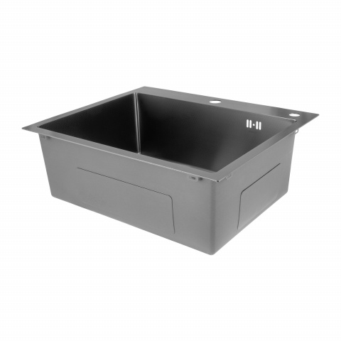 Nerezový dřez MIXXUS MH5050 DECOR SS COLOR se sifonem, nerez | MH5050 DECOR SS COLOR