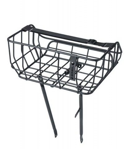 nosič BASIL Portland Basket na řídítka černý