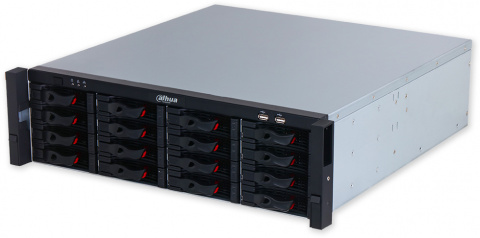 NVR616H-128-XI - 128 kanálů, 32Mpix, 16xHDD (až 320TB), RAID, 4x LAN, USB, HDMI, VGA