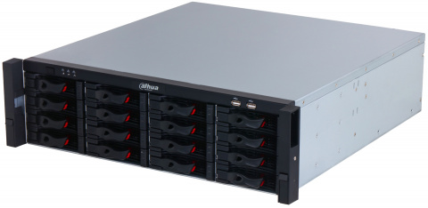 NVR616H-64-XI - 64 kanálů, 32Mpix, 16xHDD (až 320TB), RAID, 4x LAN, USB, HDMI, VGA