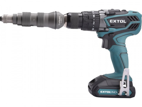 Nýtovací nástavec na vrtačku, pro trhací nýty 2,4-4,8mm, CrMo 4770651