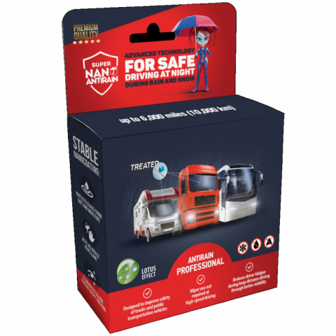 ochrana autoskel NANOPROTECH Super Nano Antirain Professional