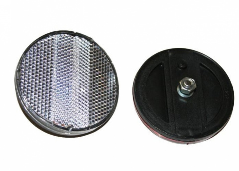 odrazka P bílá průměr 66mm