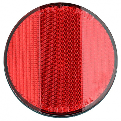 odrazka Z červená průměr 66mm