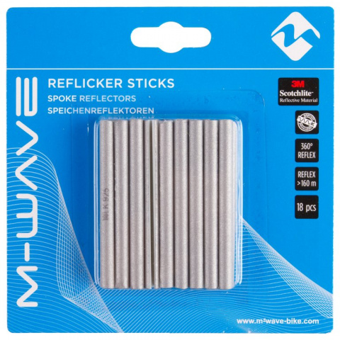 odrazky vypletové M-Wave Scotchlite 3M 18ks