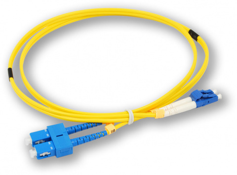 OPC-701 SC-LC SM 9/125 2M - patch kabel, SC/UPC-LC/UPC, duplex, SM 9/125, 2 m