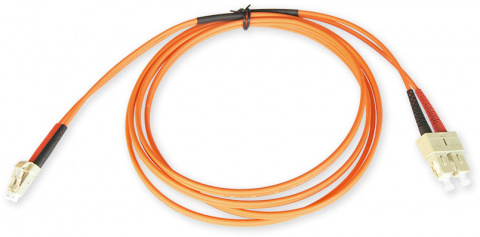 OPC-720 SC-LC MM 50/125 1M - patch kabel, SC/UPC-LC/UPC, duplex, MM 50/125 OM2, 1 m