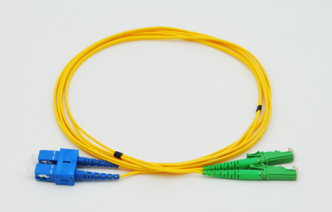 OPC-801 E2000-SC SM 9/125 2M - patch kabel, E2000/APC-SC/UPC, duplex, SM 9/125, 2 m