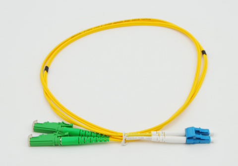 OPC-810 E2000-LC SM 9/125 1M - patch kabel, E2000/APC-LC/UPC, duplex, SM 9/125, 1 m