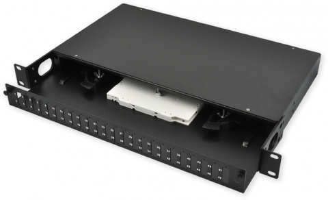 ORV-026 24xSC duplex - 19" optická vana, 1U, pro 24 spojek SC duplex
