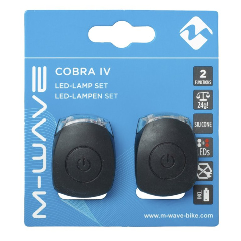 osvětlení M-Wave Cobra IV set černé