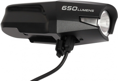 osvětlení přední SMART 186 USB černé 650lm