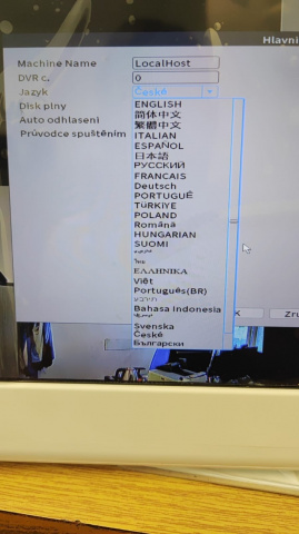 OXE 4MPX Bullet kamerový systém s monitorem