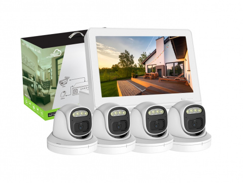 OXE 4MPX Dome kamerový systém s monitorem