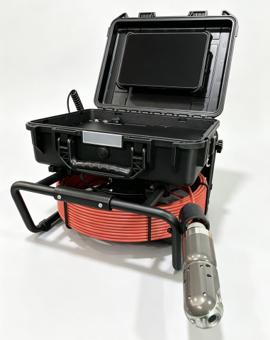 OXE InspCam Compact 40 Pan Tilt 50 mm head 360 MultiCam Control Box - profesionální otočná inspekční kamera