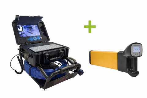 OXE InspCam Compact 40 WNG  a lokátor kamerové hlavice