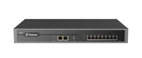 P550 - Yeastar IP PBX, až 8 portů, 50 uživatelů, 25 hovorů současně, rack