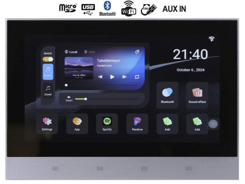 PA599 stěnový přehrávač