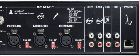 PAA1000MZ GLEMM rozhlasová ústředna