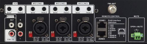 PAA2120MX BSA Multiroom rozhlasová ústředna