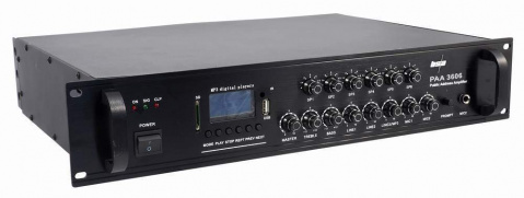 PAA3606 BS ACOUSTIC Rozhlasová ústředna