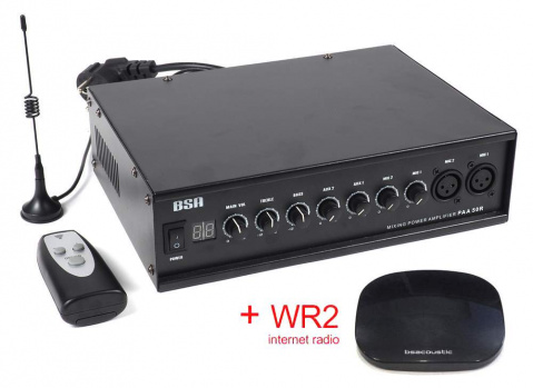 PAA50R SET1 BSA Zesilovač a streamer