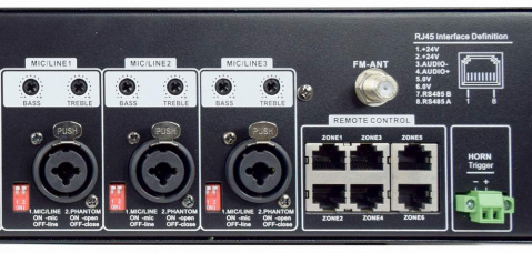 PAA6240DMZ Glemm Multiroom rozhlasová ústředna