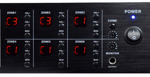 PAA720MBZX Glemm Multiroom rozhlasová ústředna