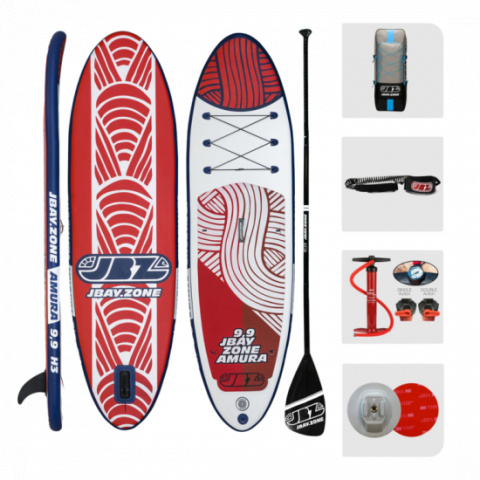 paddleboard Jbay Zone All Around H3 Kame 297x81x10, 99 Kg