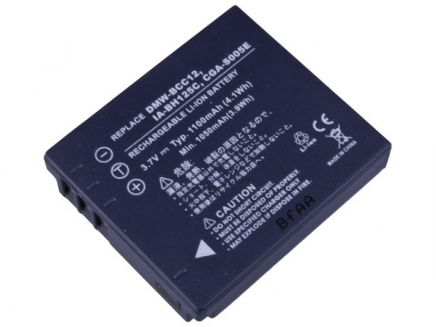 Panasonic CGA-S005, Samsung IA-BH125C, Ricoh DB-60, Fujifilm NP-70 Li-Ion 3.7V 1100mAh 4.1Wh