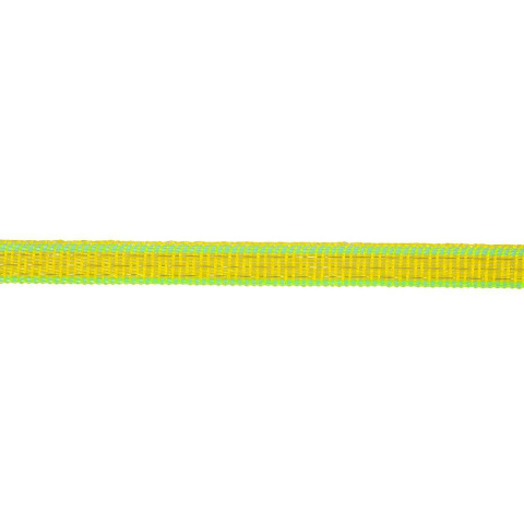 Páska pro elektrický ohradník s šířkou 12,5 mm, neon žluto-zelená, 200 m