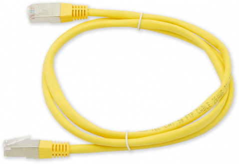 PC-400 C5E FTP/0,5M - žlutá - patch kabel CAT5E FTP PVC, 0,5 m