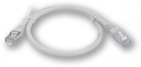 PC-801 C6 FTP/1M - šedá - patch kabel CAT6 FTP PVC, 1 m