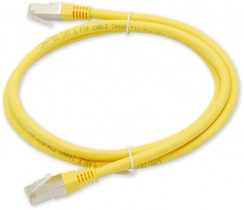 PC-801 C6 FTP/1M - žlutá - patch kabel CAT6 FTP PVC, 1 m